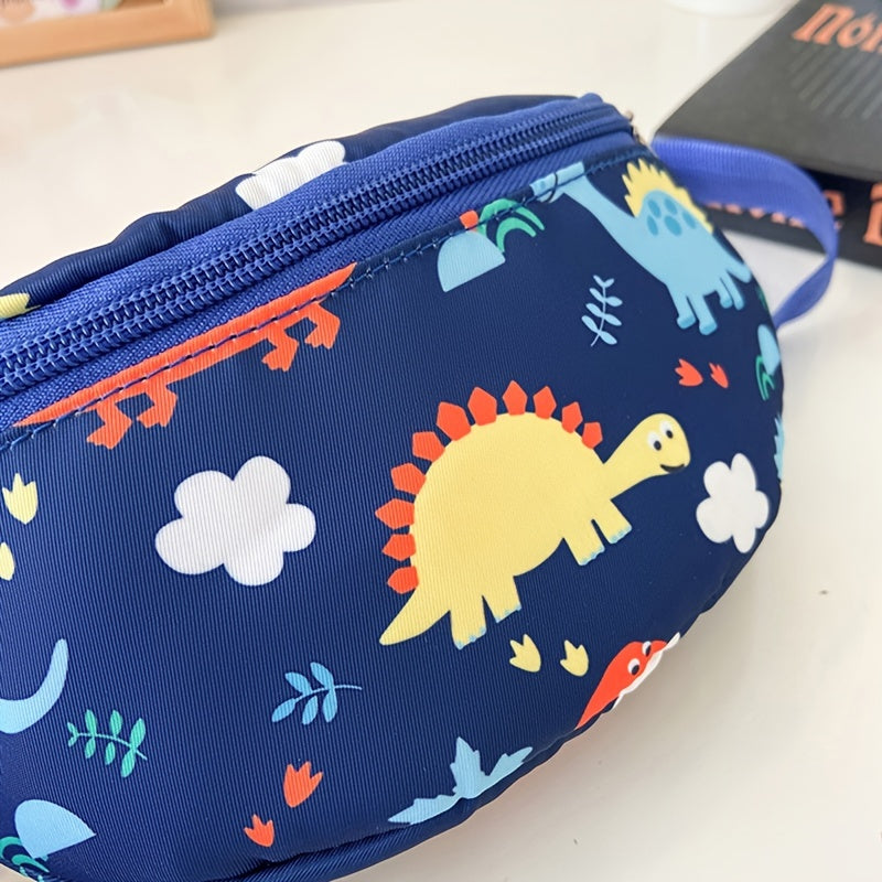 Dinosaur Print Waist Pack Shoulder Bag for Kids