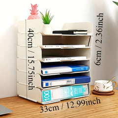 Desktop Foldable A4 Paper Storage Box Drawer Style