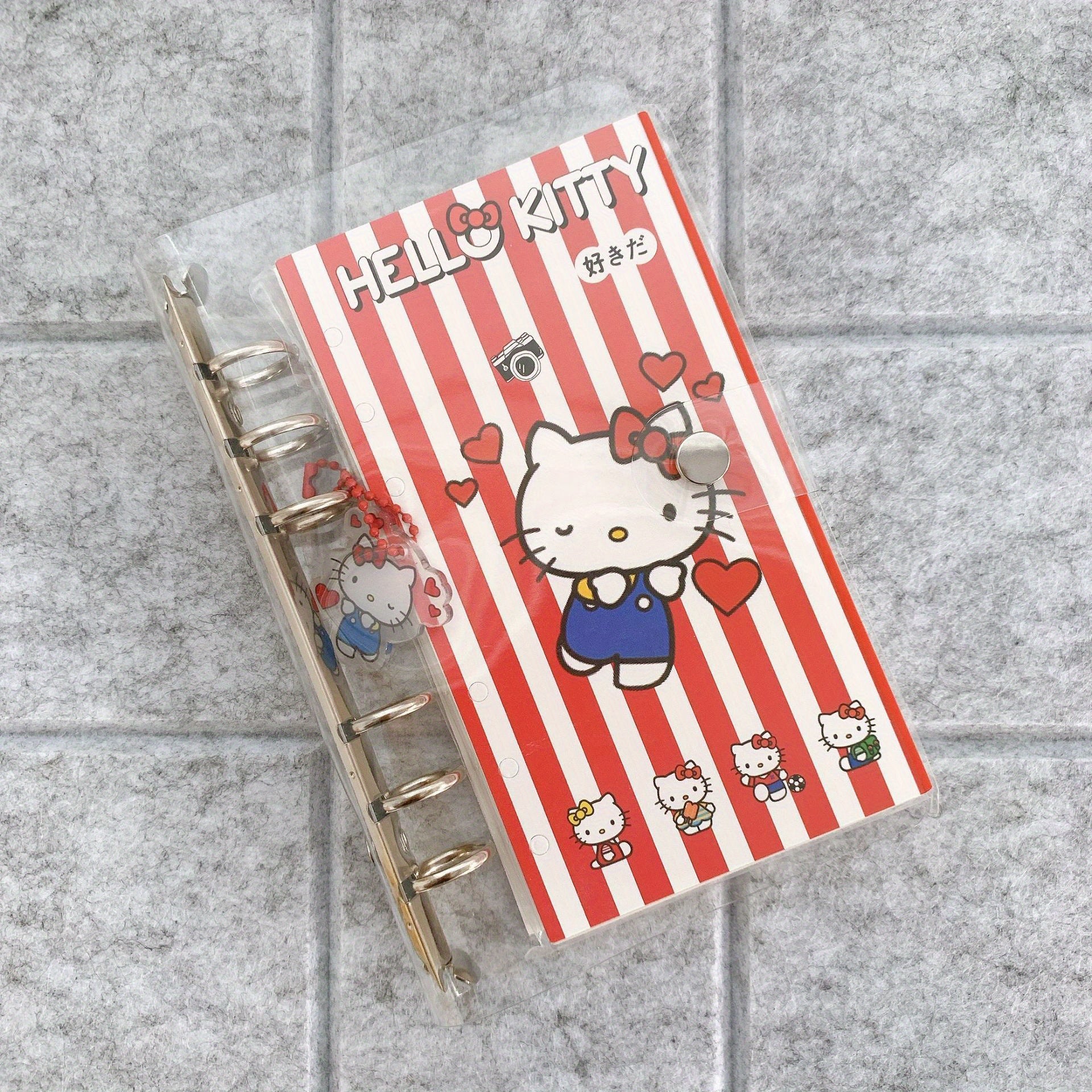 Kuromi A6 Notebook Spiral Bound Pastel Cover