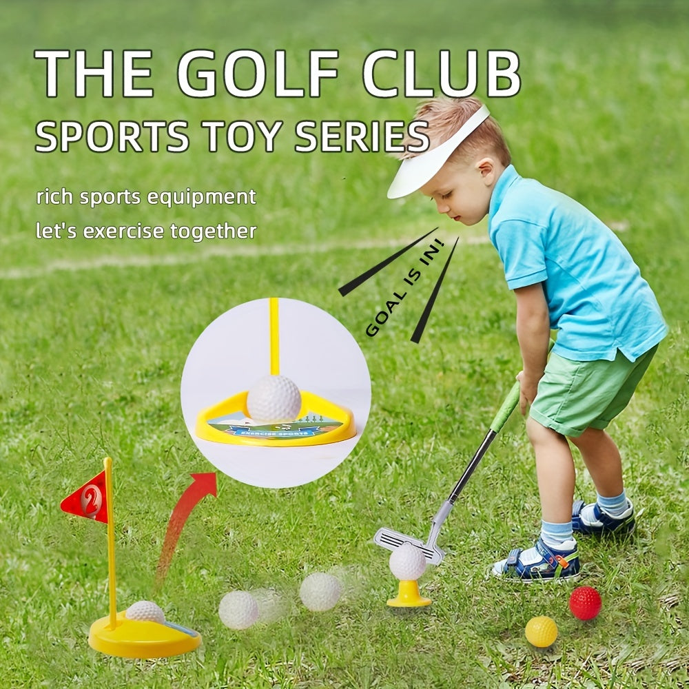 Kids Toy Golf Set Toddler Outdoor Golf Toy Set Young Golfer Sports