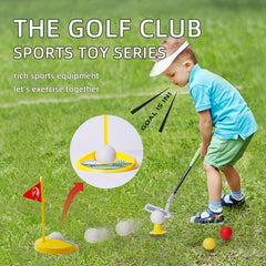 Kids Toy Golf Set Toddler Outdoor Golf Toy Set Young Golfer Sports
