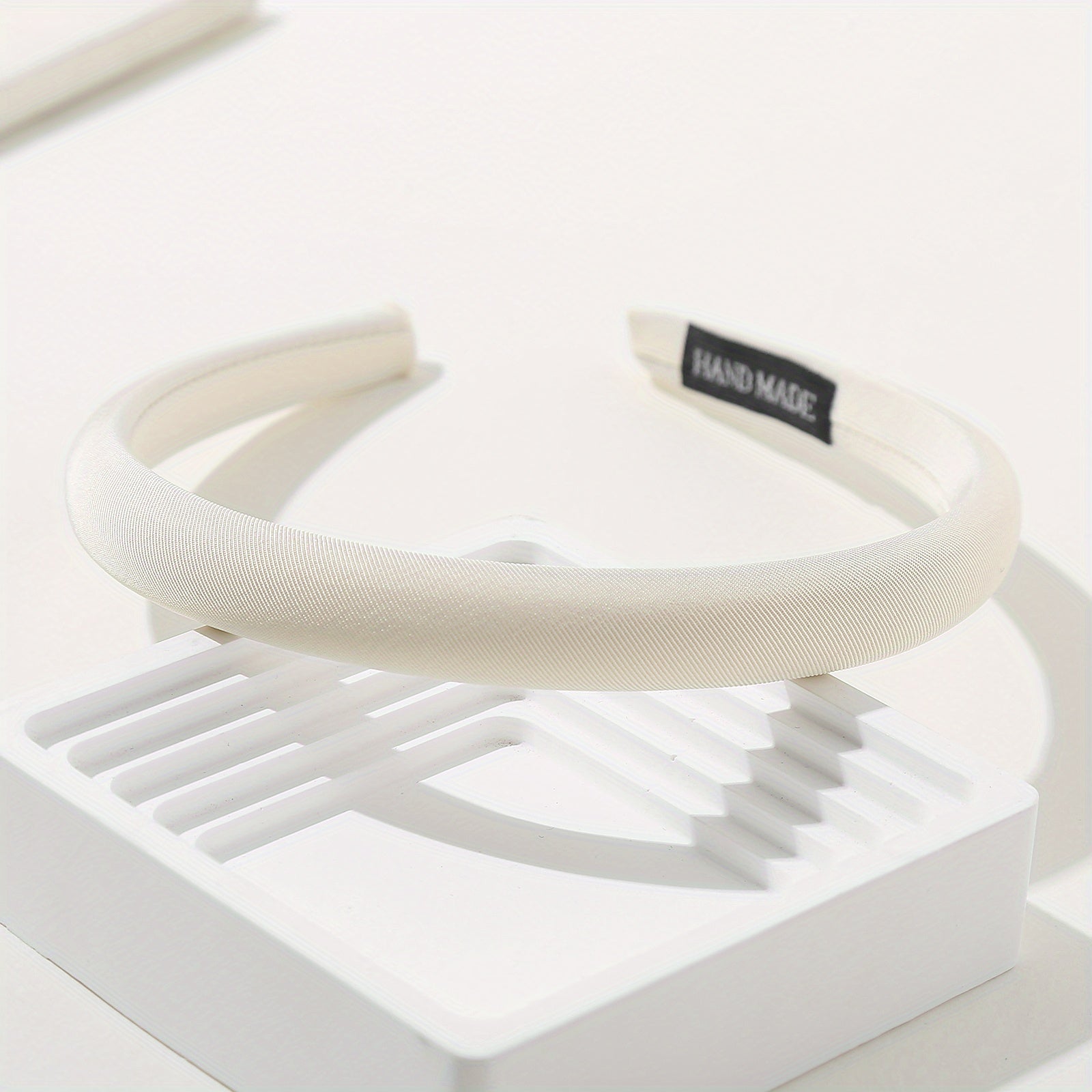 Sponge Solid Headband Press Hair Clip Sweet Hair Accessories
