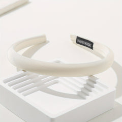 Sponge Solid Headband Press Hair Clip Sweet Hair Accessories