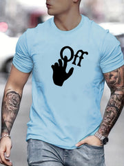 Men's Graphic Crew Neck T shirt Casual Comfy Tees For Summer