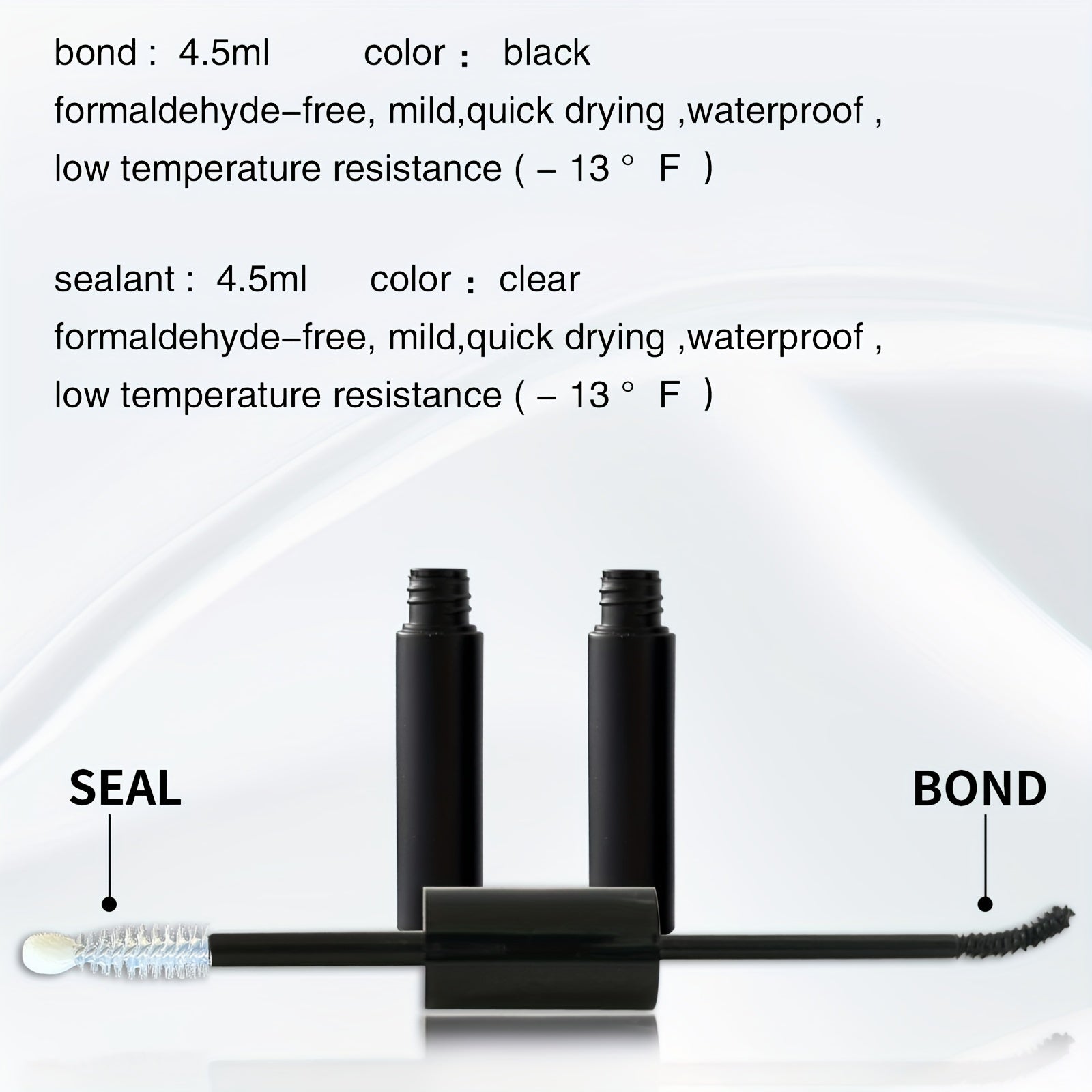 DIY Eyelash Extensions Bond & Sealant for Individual Pre-cut Lashes