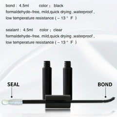 DIY Eyelash Extensions Bond & Sealant for Individual Pre-cut Lashes