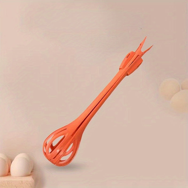 3 in 1 Egg Whisk Food Noodle Holder Baking Tool Manual Whisk 11.02''