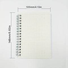 Specification Loose Leaf Notebook w/Horizontal Line Grid Dot Matrix Coil