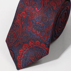 Men's Floral Jacquard Necktie Business Wedding Party Necktie