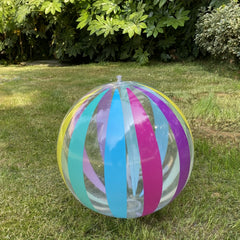 2pcs Inflatable Big Panel Colorful Beach Ball
