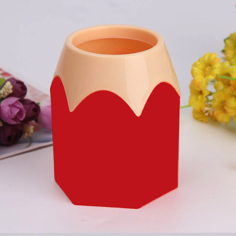 Stylish Pencil Holder Desktop Storage Container for Office and Classroom