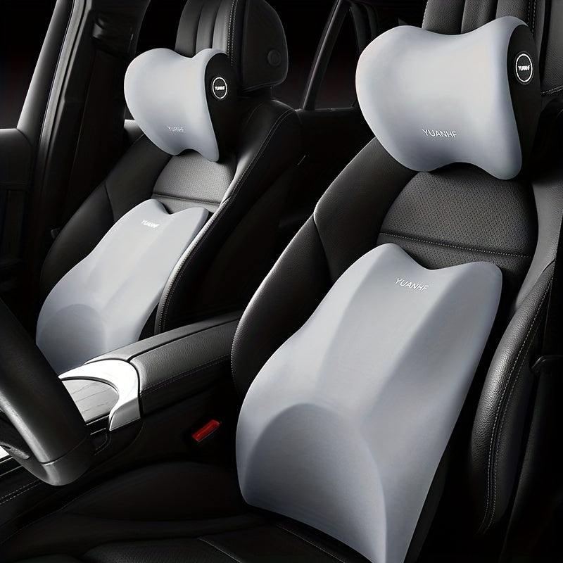 Memory Foam Car Neck Pillow Waist Cushion for Driving