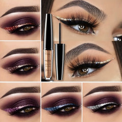 Diamond Glitter Lipgloss Waterproof Metallic Liquid Lipstick