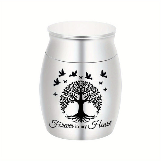 Aluminum Alloy Cremation Urn - Memorial to Honor a Life Well Lived