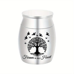 Aluminum Alloy Cremation Urn - Memorial to Honor a Life Well Lived