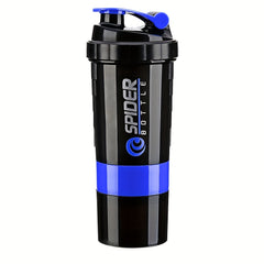 3 Tier Shaker Bottle Protein Shakes with Pill Containers