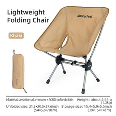 Portable Camping Chair: Lightweight & Durable for Travel, Hiking, Fishing