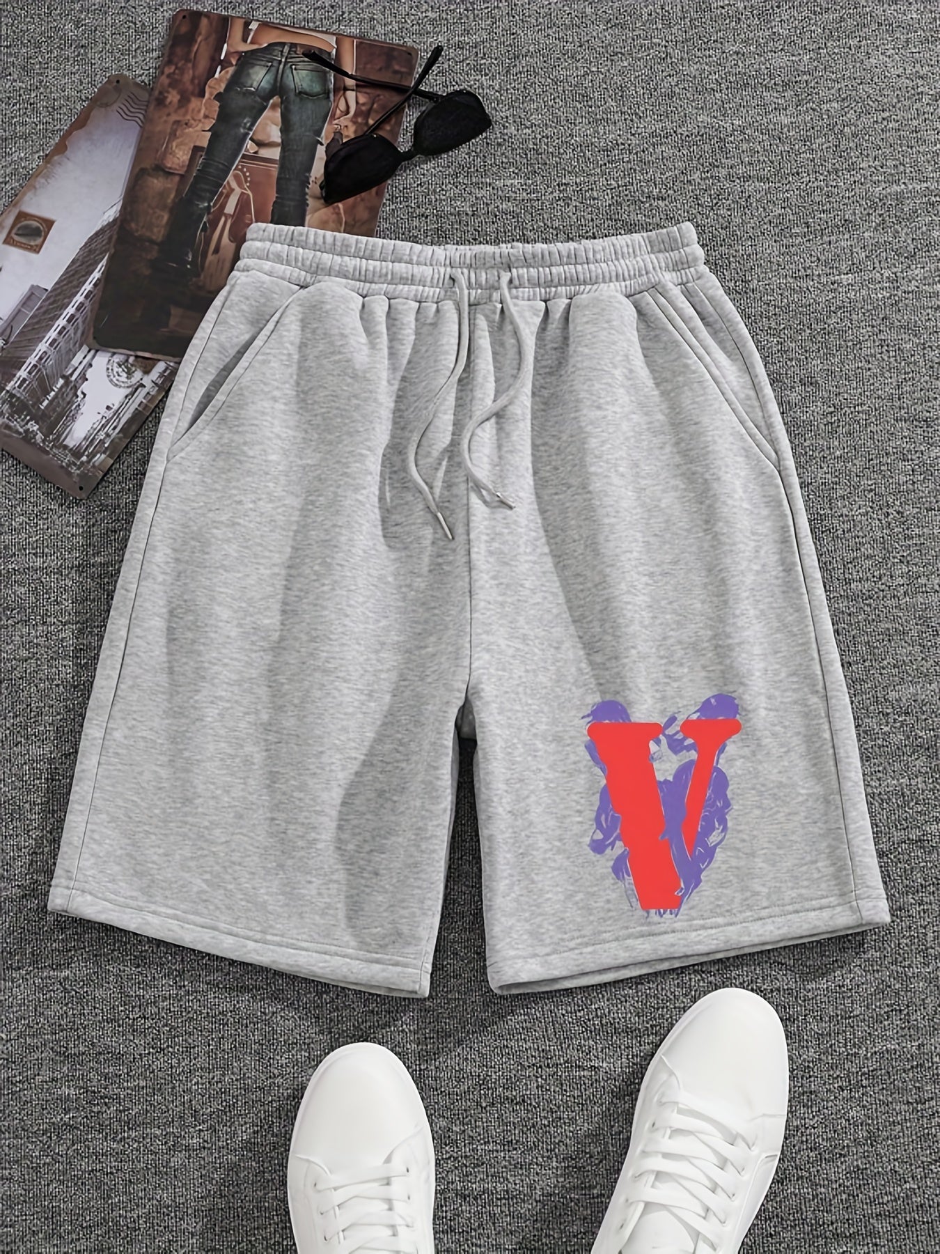 Men's Breathable Drawstring Shorts