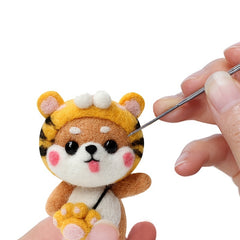 1pc Wool Needle Felt Kit 25 Colors 2 Gram Set Needle Felt Starter Kit Tools