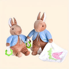Plush Soothing Towel Baby Pacifier Doll Infant Saliva Towel for Pacifying