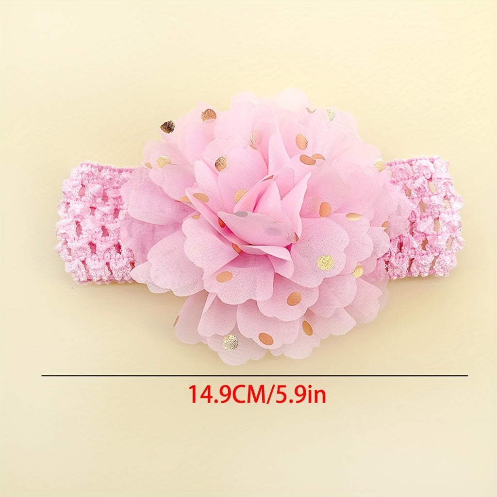 4pcs Children's Flower Headband Baby Hair Accessories