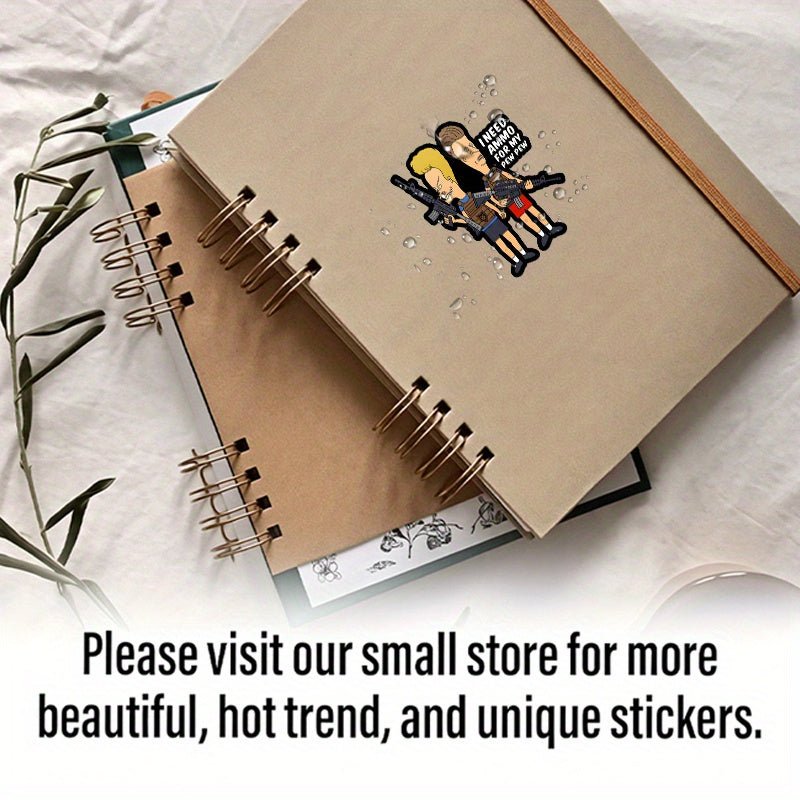 Beavis & Butt Head Ammo Vinyl Stickers