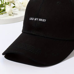 Dad Hat Letter Embroidery Baseball Cap