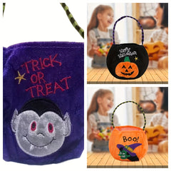 Halloween Ghost Atmosphere Candy Gift Bags Pumpkin Bags