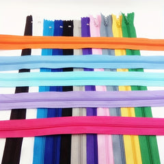 10pcs 40 64 Cm Nylon Coil Zipper for Tailor Crafts Sewing Clothes Zipper
