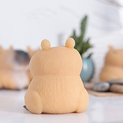 Realistic Capybara Squeeze Toy Light Brown Plastic