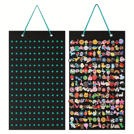 Shoe Charms Organizer - 180 Holes Hanging Display Stand