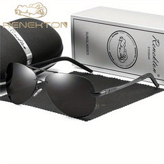 Men's Classic Polarized Sunglasses with Colorful Film