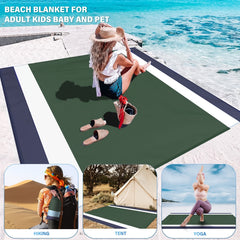 Waterproof Beach Blanket Portable Folding Mat Outdoor Camping Picnic