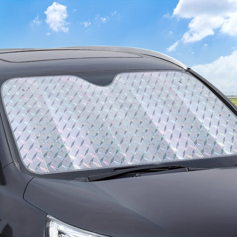 Car Sunshade Front Gear Thickened Laser Sunshade