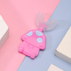 Kids U Shape Silicone Toothbrush Baby Mouth Cleaning Toothbrush