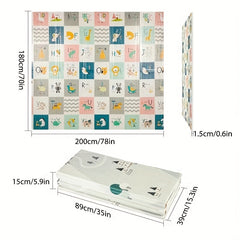 Odorless Baby Crawling Mat Thick Foldable Mat