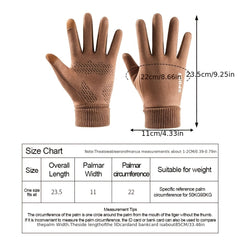Men Winter Waterproof Cycling Gloves Outdoor Sports Running Motorcycle Ski