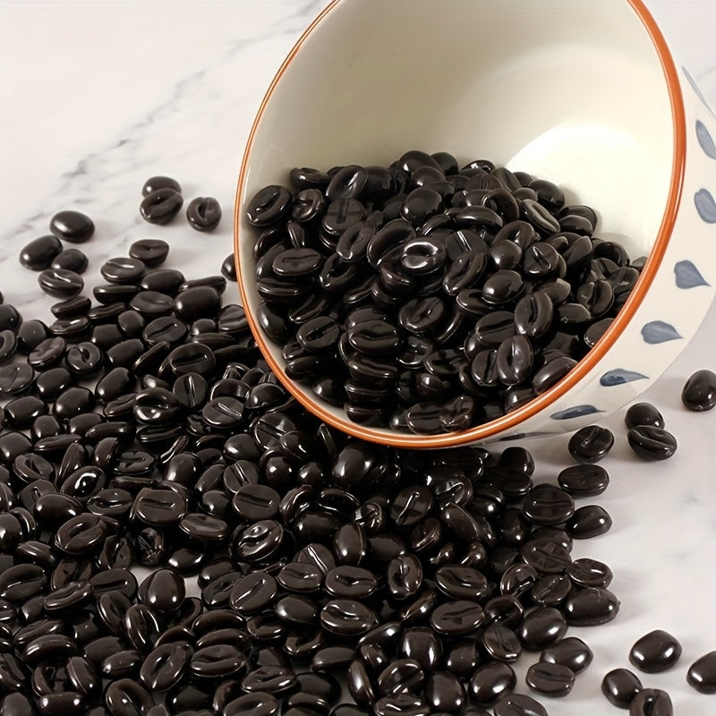Bulk Mini Resin Coffee Beans for Home Decor - 100g