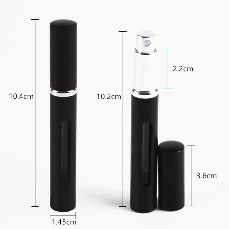 5ml Mini Refillable Perfume Bottle with Spray