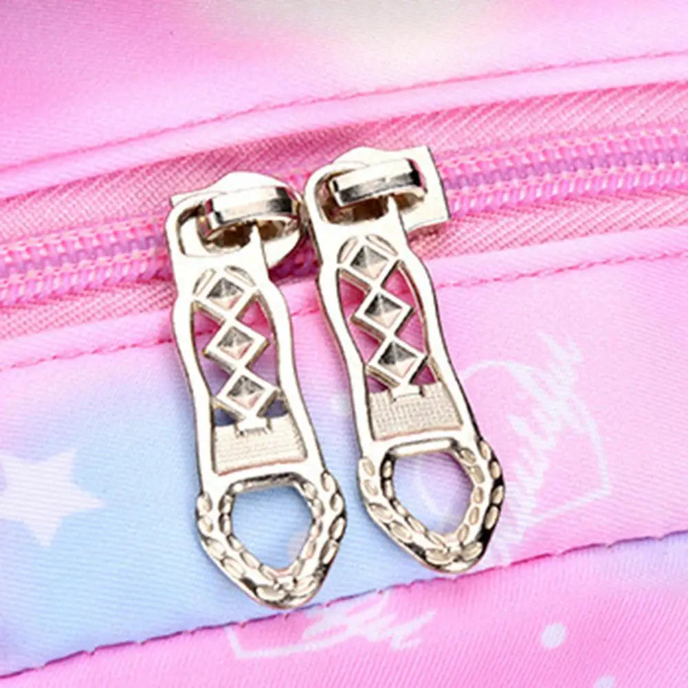 Girls Schoolbag Gradient Print Large Capacity School Backpack