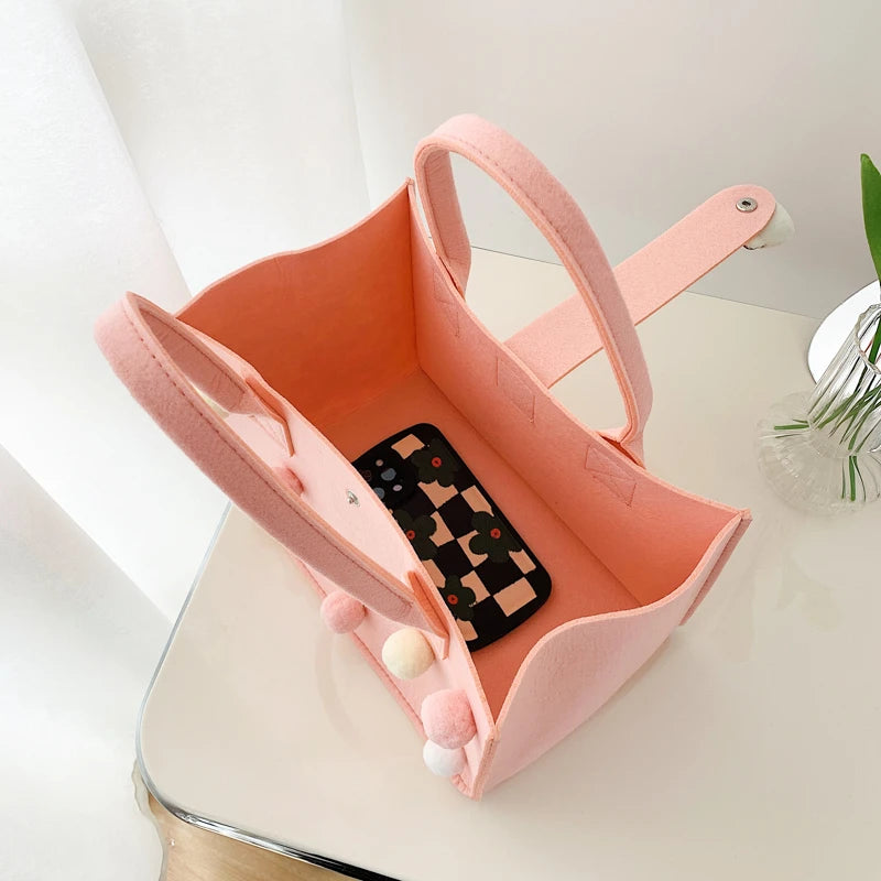 Cartoon Decoration Tote Bags for Women