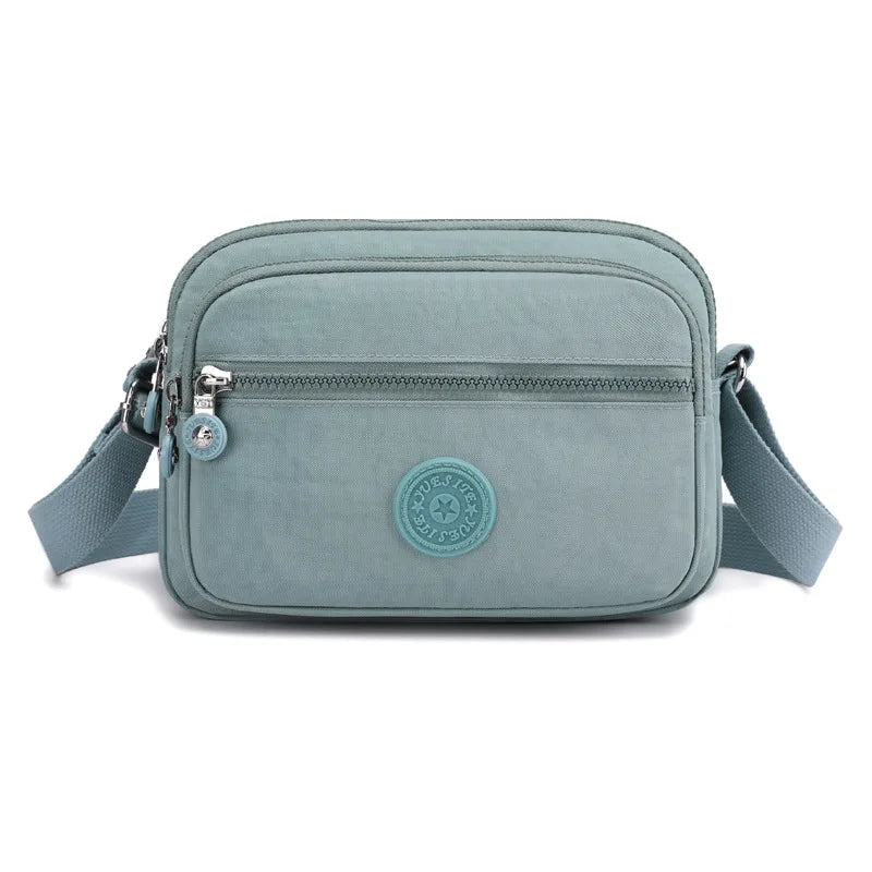 6 Colors Solid Small Women's Handbag Casual Travel Waterproof Beach Bag