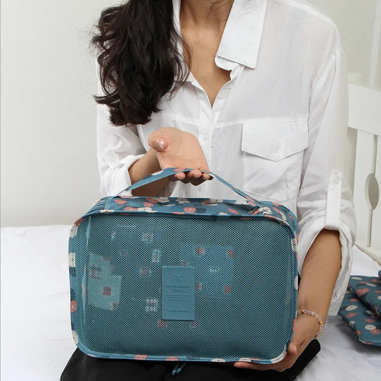 Stylish Travel Bag Female Storage Organizer Waterproof Portable Case