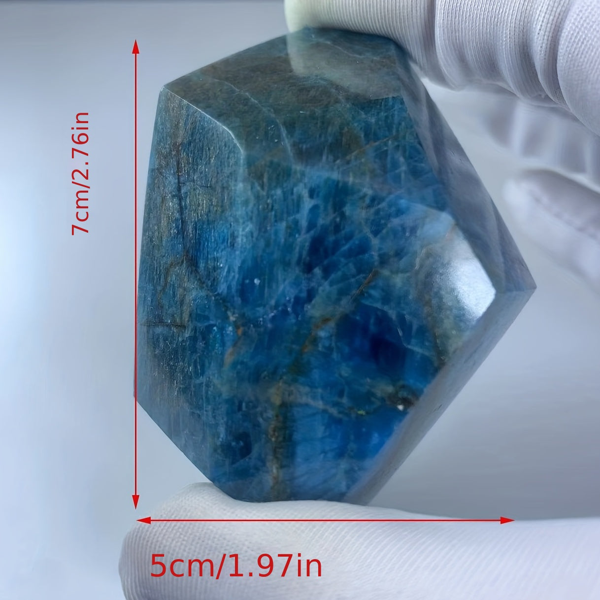 Apatite Natural Raw Ore Grinding Stone for Home and Office Decoration