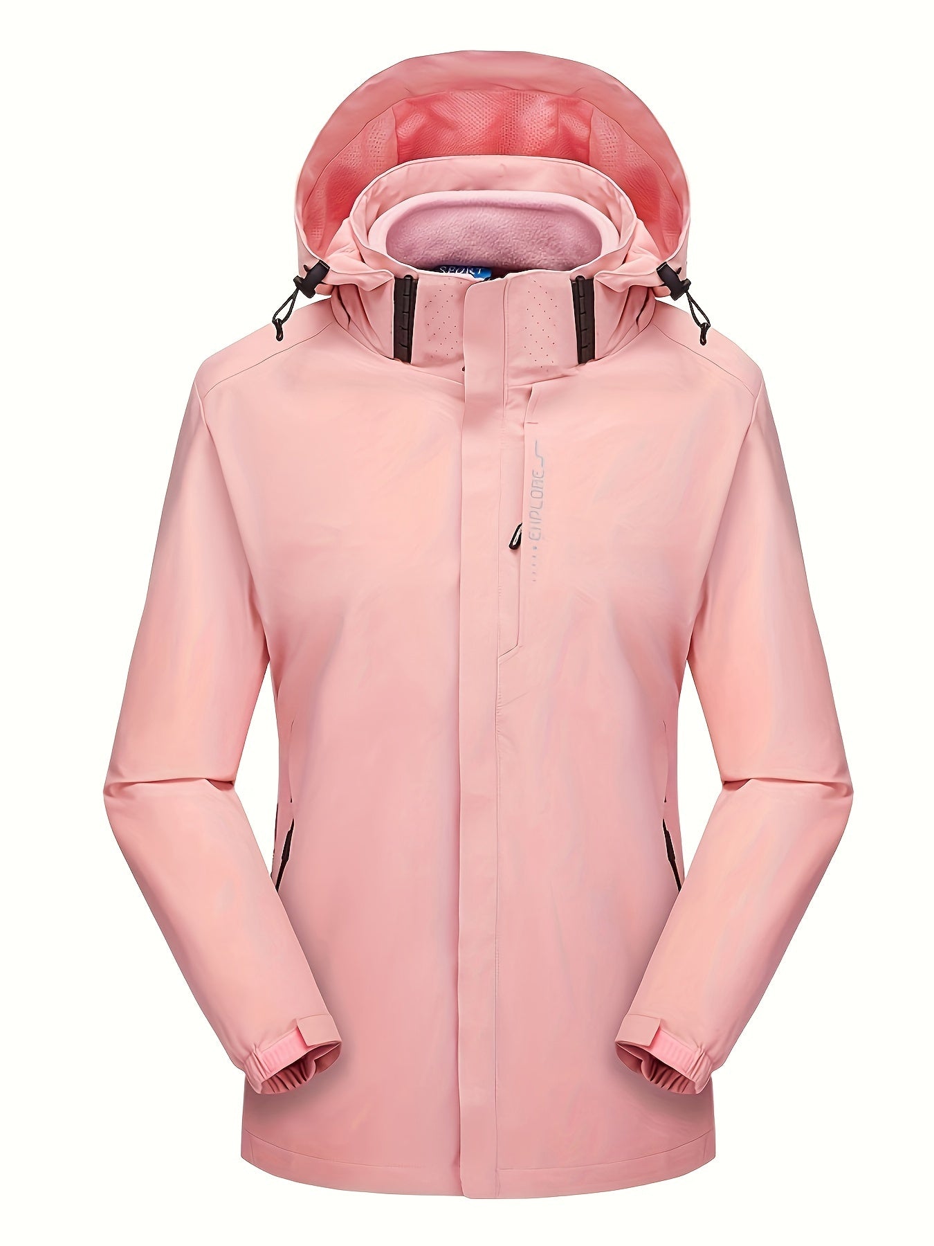 3-In-1 Fleece Liner Hiking Jacket Waterproof Outdoor Jacket