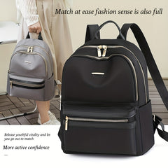 Casual Solid Backpack Preppy Style School Bag Daypack
