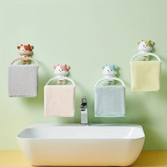 Creative Wall Mounted Towel Rack for Hand Towels