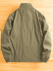 Men's Lightweight Zip Up Sports Jacket Spring Fall Outwear
