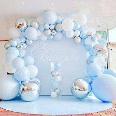 Macaron Balloon Chain Set 45 72 cm Room Decoration