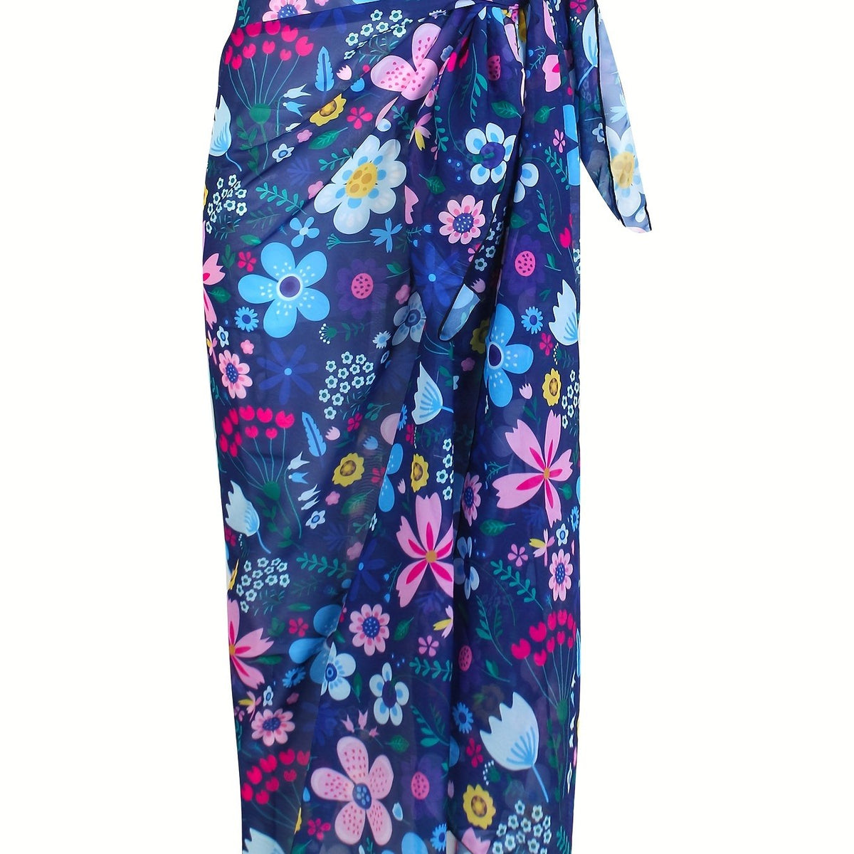 Tie Dye Sarong Cover Up Soft Chiffon Beach Cover Up Women's Swimwear